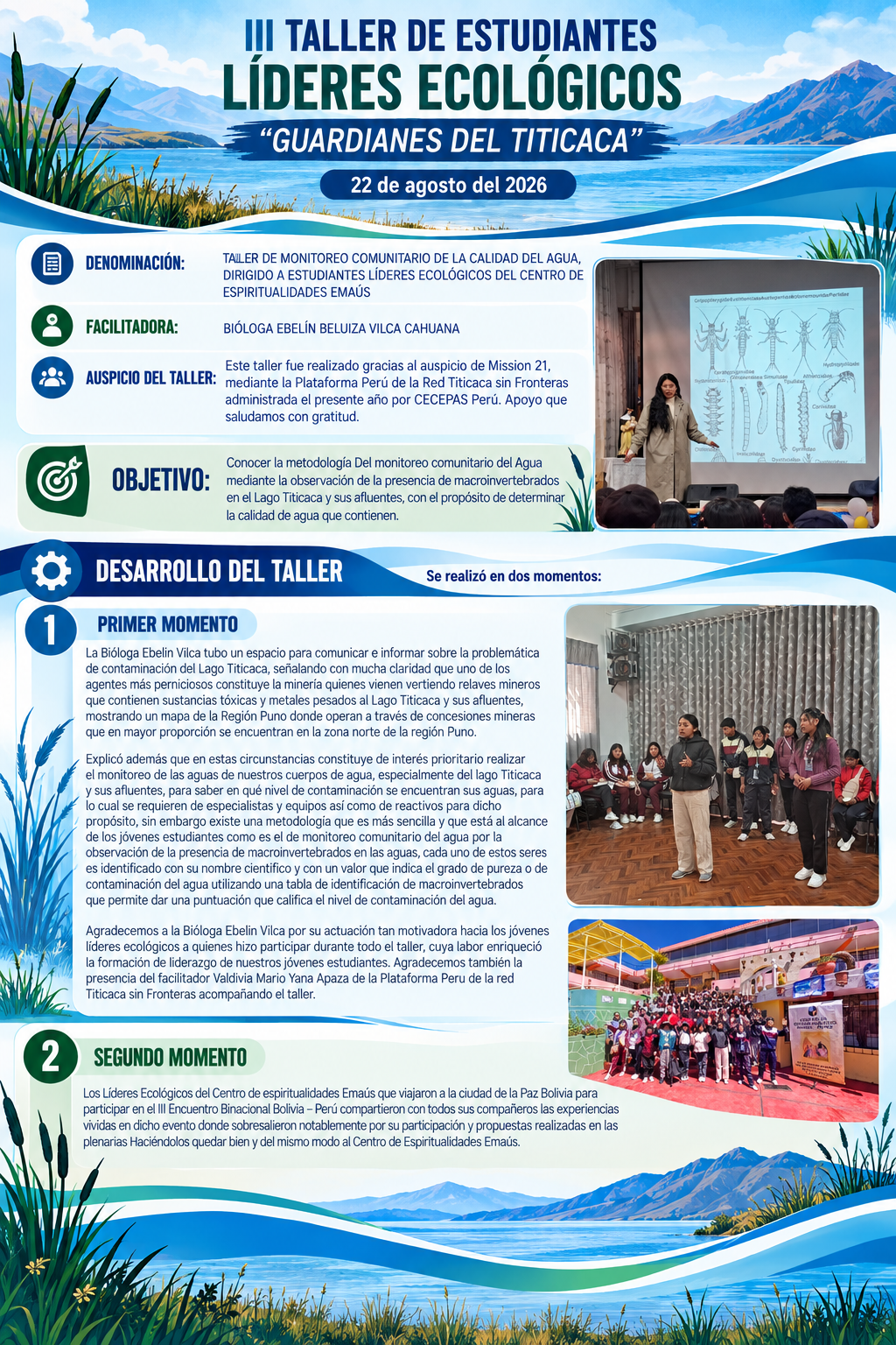 3er taller lideres ecologicos